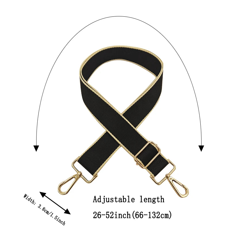 Versatile and Minimalist Shoulder Strap, Adjustable Bag Strap, Portable and Replaceable Luggage Accessories