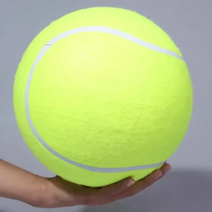7/9.5Inch Giant Tennis Ball Pet Inflatable Toy for Dog Training Ball 24Cm Large Tennis Ball with Air Pump Interactive Dog Toys